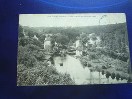 1908 PONT SCORFF VALLEE DU SCORFF AU MOULIN DE LESLE  BON ETAT - Pont Scorff