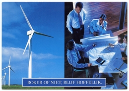 HOLLAND : WINDFARM - ROKER OF NIET, BLIJF HOFFELIJK (10 X 15cms Approx.) - Watertorens & Windturbines