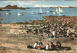 ( PENVENAN )(PORT BLANC )( 22 COTES DU NORD ) MOUILLAGE DANS LA PASSE - Penvénan