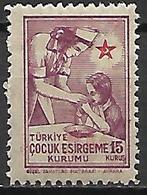 TURQUIE     -    Bienfaisance   -   1943 .   Y&T N° 97 * . - Liefdadigheid Zegels