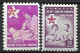 TURQUIE     -    Bienfaisance   -    1960 / 63.  Neufs *.   Enfants - Charity Stamps