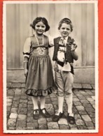 PEPB-05 Appenzeller Trachten Costumes, Couple Enfants. Nicht Gelaufen. Gross Format - Appenzell