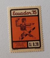 EQUATEUR Athletisme, Haies. Tercero Juegos Deportivos Equatorianos 1975. MNH. ** - Athletics