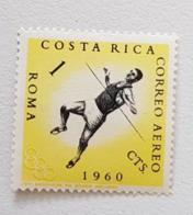 COSTA RICA Athletisme, Marathon, Course A Pieds. 1 Valeur.  1961 ** MNH - Athletics