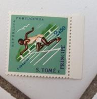 SAO TOME  Athletisme, Marathon, Course A Pieds. 1 Valeur ** MNH - Athlétisme