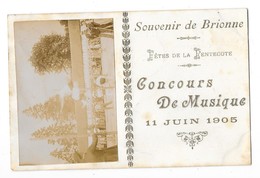 BRIONNE (27) Carte Photo Fetes De La Pentecote Concours De Musique 1905 - Sonstige & Ohne Zuordnung