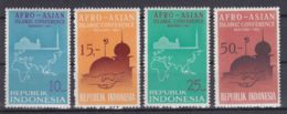 Indonesia 1965 Mi#465-468 Mint Never Hinged - Indonesien