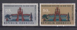 Indonesia 1964 Mi#444-445 Mint Never Hinged - Indonesien