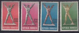 Indonesia 1963 Mi#380-383 Mint Never Hinged - Indonesien