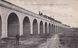 GALLARGUES - Viaduc Du Chemin De Fer - Gallargues-le-Montueux