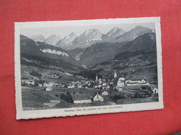 Switzerland > SG St. Gall ----Stamp & Cancel---  Nesslau New St Johann Mit Den Churfirsten  Ref 3448 - Nesslau