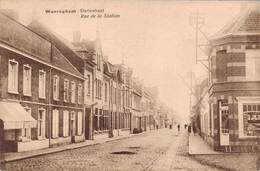 CPA WAREGEM WAEREGHEM Rue De La Gare - Waregem