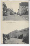 67 DRULINGEN . Bonjour En 2 Clichés Animés , édit : H Hiller Buohhandlung Strasbourg , écrite En 1908 , état Extra - Drulingen