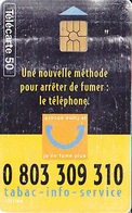 FRANCE Télécarte Gem2 De 09.98 De 50 Unités     Pour Arrêter De Fumer Le Téléphone     1k Ex. - Phonecards: Private Use