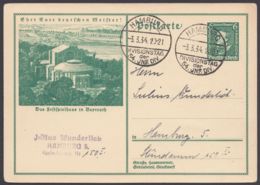 P 249, Sst "Divisionstag Hamburg", 3.3.34 - Postkarten