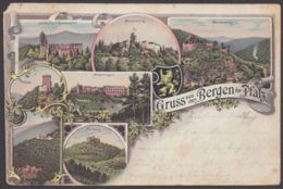 "Frankenthal", Farb-Litho "Berge Der Pfalz", 1899 Gelaufen - Frankenthal
