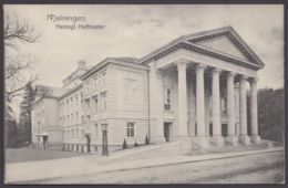 "Meiningen", Theater, 1910 Gelaufen - Meiningen