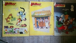 Lot 3 Magazines Vaillant Le Jounal Le Plus Captivant Pif Bande Dessinée 1959 - Pilote