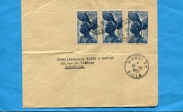 MARCOPHILIE-Lettre  NIGER>Françe-cad 1957-Niamey-3  Stamp-N°38 Femme De Guinée - Briefe U. Dokumente