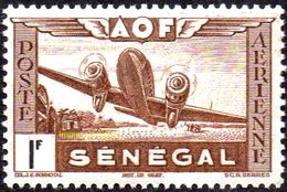 Sénégal N° PA 23 **  Avion Au Décollage - Douglas DC 3 Dakota - Posta Aerea