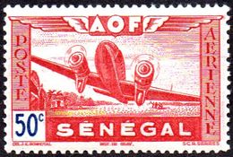 Sénégal N° PA 22 ** Avion Au Décollage - Douglas DC 3 Dakota - Luftpost