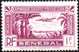 Sénégal N° PA  3 ** Avion Survolant L'Afrique - Luchtpost