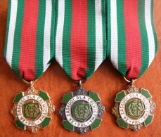 3 Orden, -Polen- Original Odznaka Za Zasługi Dla Celnictwa - Autres & Non Classés