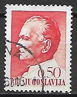 YOUGOSLAVIE  -   1968 .  Y&T N° 1153 Oblitéré.   Maréchal Tito. - Used Stamps