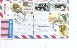 Nouvelle -Zélande ( Lettre Recommandée De 1998 De Parklands Vers Les Pays-Bas à Voir) - Storia Postale