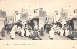 ¤¤  -  MAROC   -   TANGER   -   Carte-Stéréo   -   Grande Rue   -   ¤¤ - Other & Unclassified