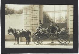 CPA Essonne 91 La Ferté Alais Attelage Métier écrite Carte Photo - La Ferte Alais