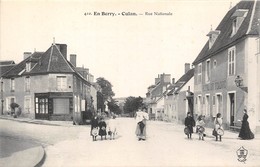 18-CULAN- RUE NATIONALE - Culan