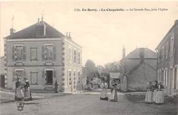 18-LA-CHAPELOTTE- LA GRANDE RUE , PRES DE L'EGLISE - Otros & Sin Clasificación