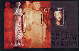 CROATIA 2005 Narona Archeological Site Block MNH / **.  Michel Block 25 - Croatia