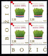 CROATIA 2004 Christmas  Block Of 4 MNH / **.  Michel 703 - Kroatien