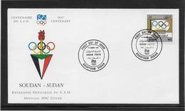 Thème Jeux Olympiques - Centenaire Du C.I.O. 1994 - Sports - Enveloppe - Otros & Sin Clasificación