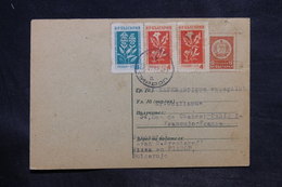 BULGARIE - Entier Postal + Complément De Pirdop Pour Paris En 1957 , Texte En Espéranto - L 33810 - Postkaarten