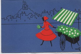 Carte D'evenement/ Fleuriste Des 4 Saisons /Prés Montmartre / Vers 1960-70   CFA29 - Sonstige & Ohne Zuordnung