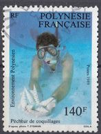 POLYNESIE Française - 1989 - Yvert 332 Usato. - Gebraucht