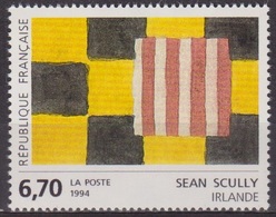 Sean Scully, Peinture - FRANCE - Irlande - Oeuvre Originale - N° 2858 ** - 1994 - Ungebraucht