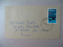 Nouvelle-Zélande Spreydon 1972 Lettre  Pour La France - New Zealand Cover ( Timbre Avion) - Brieven En Documenten