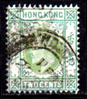 Hong-Kong-052 - Emissione 1903-1911 - Re Eduardo VII - Simile Valore, Ma Di Qualità Migliore - Senza Difetti Occulti. - Usados