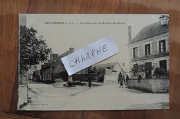 SELOMMES LE CARROIR ET ROUTE BLOIS ETABLISSEMENTS FOURNIER PETITE ANIMATION ATTELAGE - Selommes