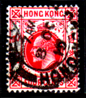 Hong-Kong-054 - Emissione 1903-1911 - Re Eduardo VII - Simile Valore, Ma Di Qualità Migliore - Senza Difetti Occulti. - Usados