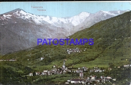 114895 SWITZERLAND TESSERETE VIEW PANORAMA POSTAL POSTCARD - Tesserete 