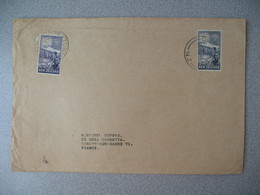 Nouvelle-Zélande Greytown  1954  Lettre  pour La France - New Zealand Cover Timbre Santé-  Stamp Health - Cartas & Documentos