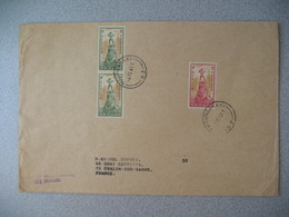 Nouvelle-Zélande Maungaraki 1969  Lettre  pour La France - New Zealand Cover Timbre Santé Health Stamps - Cartas & Documentos