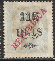 Portuguese Congo – 1915 King Carlos Overprinted REPUBLICA - Portugiesisch-Kongo