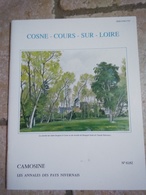 CAMOSINE - N°61/62 - COSNE COURS SUR LOIRE - Les Annales Des Pays Nivernais 1989 - 52 Pages - Bourgogne