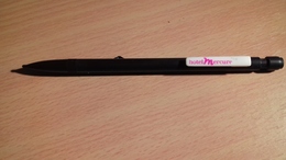 PORTE MINES - HOTEL MERCURE - CORPS NOIR CLIP BLANC - Stylos